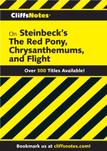 Image for CliffsNotes on Steinbeck's The Red Pony, Chrysanthemums, and Flight
