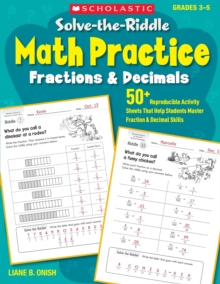Image for Solve-the-Riddle Math Practice: Fractions & Decimals