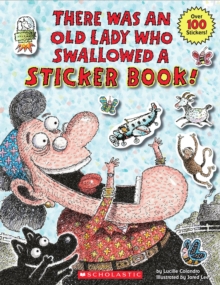 Image for There Was an Old Lady Who Swallowed a Sticker Book!