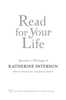 Image for Read for Your Life #1: Speeches & Writings of Katherine Paterson