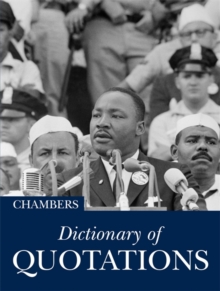 Image for Chambers dictionary of quotations