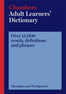 Image for Chambers Adult Learners' Dictionary