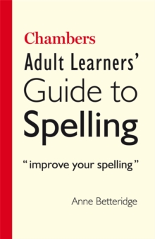 Image for Chambers Adult Learner's Guide to Spelling