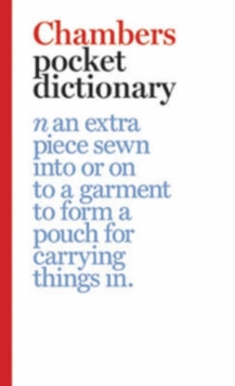 Image for Chambers pocket dictionary