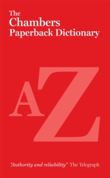 Image for Chambers paperback dictionary