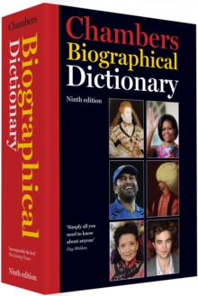 Image for Chambers biographical dictionary