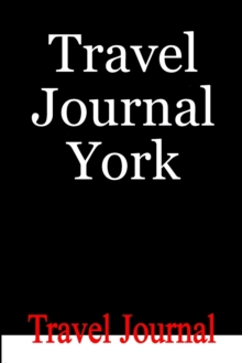 Image for Travel Journal York