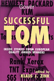 Image for Successful TQM  : inside stories from European quality award winners