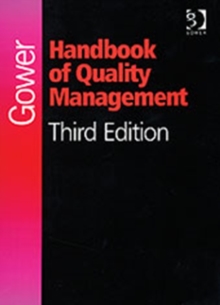 Image for Gower handbook of quality management