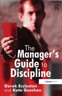 Image for The Manager's Guide to Discipline