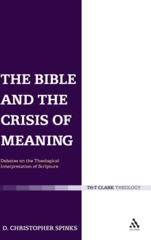 Bible and the Crisis of Meaning