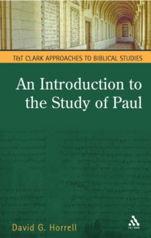 Image for An Introduction to the Study of Paul