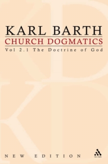 Image for Church dogmaticsVol. 2 Part 1: The doctrine of God The knowledge of God
