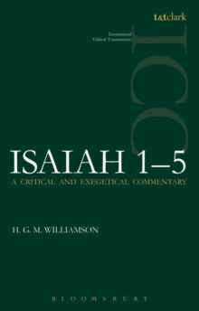 Image for A critical and exegetical commentary on Isaiah 1-5