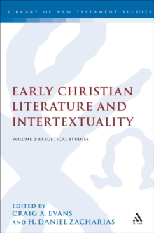 Image for Early Christian literature and intertextuality