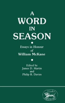Image for A Word in Season: Essays in Honour of William Mckane