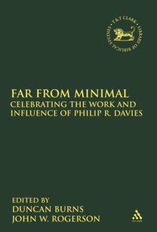 Image for Far from minimal: celebrating the work and influence of Philip R. Davies