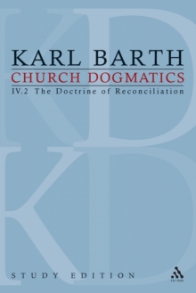 Image for Church Dogmatics Study Edition 26