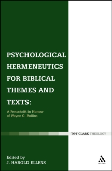Psychological Hermeneutics for Biblical Themes and Texts