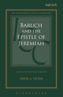 Image for Baruch and the Epistle of Jeremiah