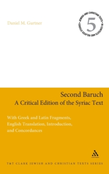 Image for Second Baruch: A Critical Edition of the Syriac Text