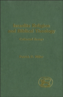 Image for Israelite religion and biblical theology: collected essays