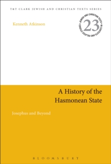 Image for A History of the Hasmonean State