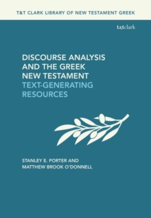 Image for Discourse Analysis and the Greek New Testament