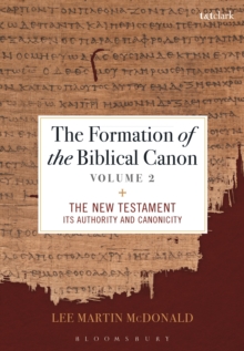 Image for The Formation of the Biblical Canon: Volume 2