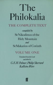 Image for The Philokalia Vol 1