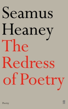 Image for The Redress of Poetry
