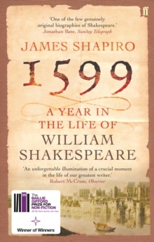 Image for 1599  : a year in the life of William Shakespeare