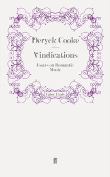 Image for Vindications : Essays on Romantic Music