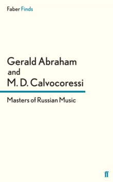 Image for Masters of Russian music: biographical studies of the great Russian composers