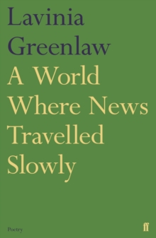 Image for A world where news travelled slowly