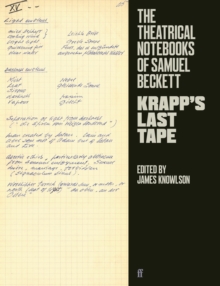 Image for The theatrical notebooks of Samuel Beckett: Krapp's last tape