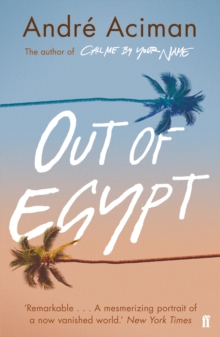 Out of Egypt: From the multi-million copy bestselling author of Call Me By Your Name