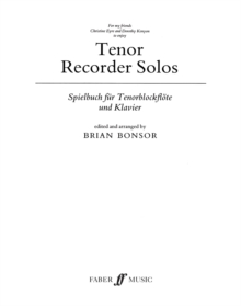 Image for Tenor Recorder Solos