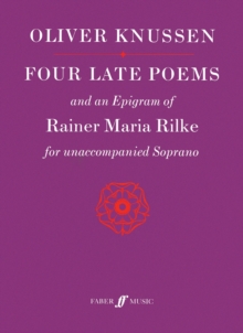 Image for Four Late Poems and an Epigram of Rainer Maria Rilke