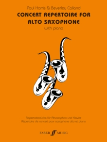 Image for Concert Repertoire For Alto Saxophone