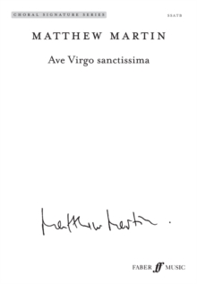 Image for Ave Virgo Sanctissima : Mixed Voices/ 2 Soprano Parts