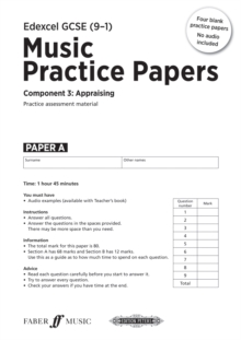 Image for Edexcel GCSE Music Practice Papers (Pack of 4)