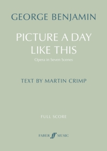 Image for Picture a day like this (full score)