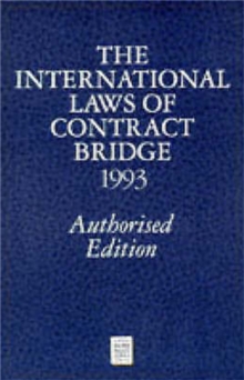 Image for International Laws of Contract Bridge 1993