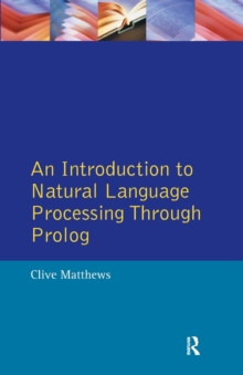 Image for An introduction to natural language processing through Prolog