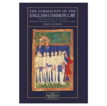 Image for The Formation of English Common Law
