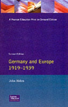 Image for Germany and Europe, 1919-1939