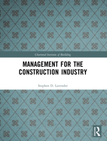 Management for the Construction Industry