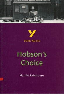 Image for Hobson's Choice: York Notes for GCSE