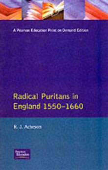 Image for Radical Puritans in England 1550 - 1660